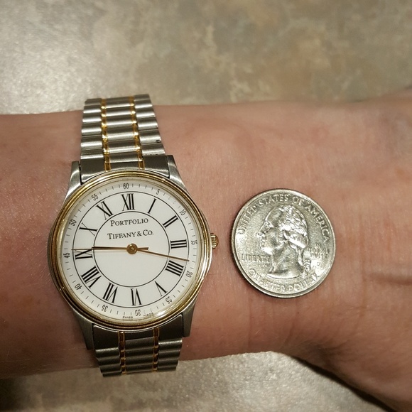 🌸TIFFANY MENS PORTFOLIO WATCH. - Picture 2 of 7